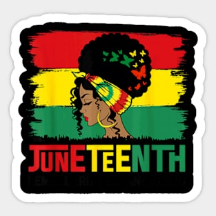 Juneteenth Remembering My Ancestors Celebrate Black Freedom Sticker